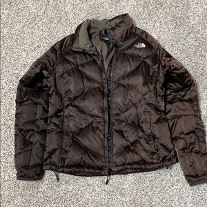 North face brown jacket